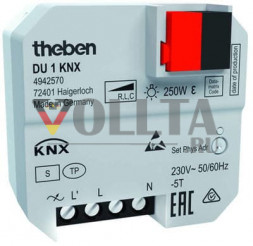 Theben 4942570 DU 1 KNX UP Универсальный Диммирующий актуатор 1x