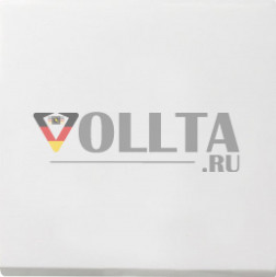 Gira 0296112 Ширококлавишный выключатель выключатель света/датчик крышка, цвет:чисто белый, тон:глянец