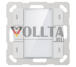 GVS 284141 KNX сенсорная кнопка ADVANCE+ | 3-х сторонний | глянцевый белый