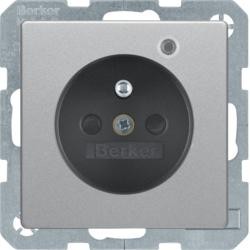 Berker 6765096084 STD M E-ST LED ERHBS Q1 ALU LACK