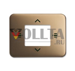 Busch-Jaeger 6108/61-21 Центральная плата для элемента управления 6-позиционная бронза