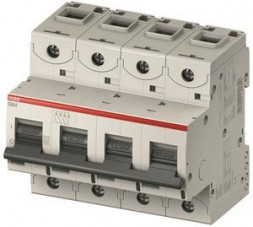 ABB Stotz-Kontakt S804U-Z40, высокопроизводительный автоматический выключатель, 40A, Z, 240VAC=Icu 50kA, 4P, UL 489, 2CCS864017R0405