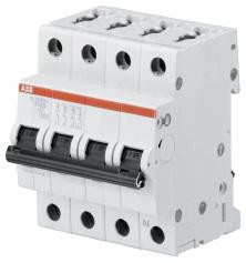 ABB Stotz-Kontakt S203-K1NA, Автоматический выключатель K-Char., 6 кА, 1 А, 3P+NA, 2CDS253103R0217